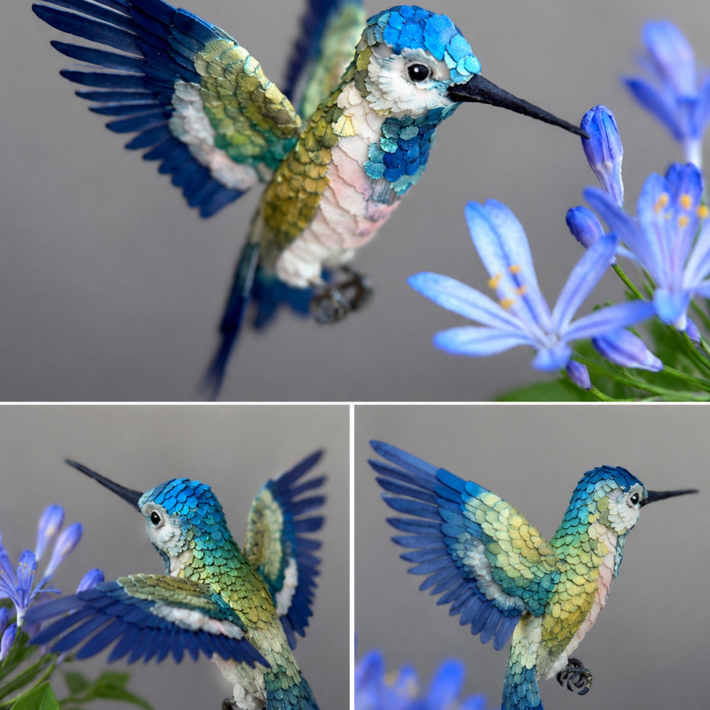 Waferpaper Kurs mit Nadia Flecha Guazo „Kolibri“