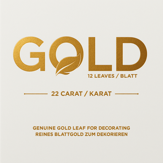 22 Karat Blattgold essbar