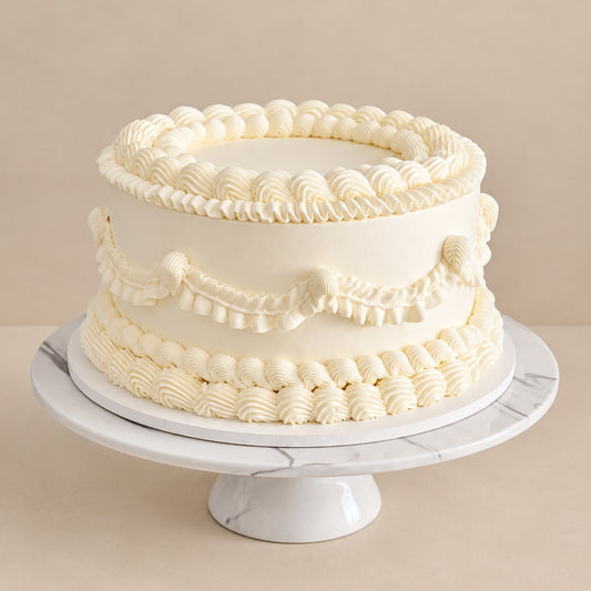 Lambeth Style Cake - Vintage Piping mit Chantelice Creme mit Sonja Ullmann